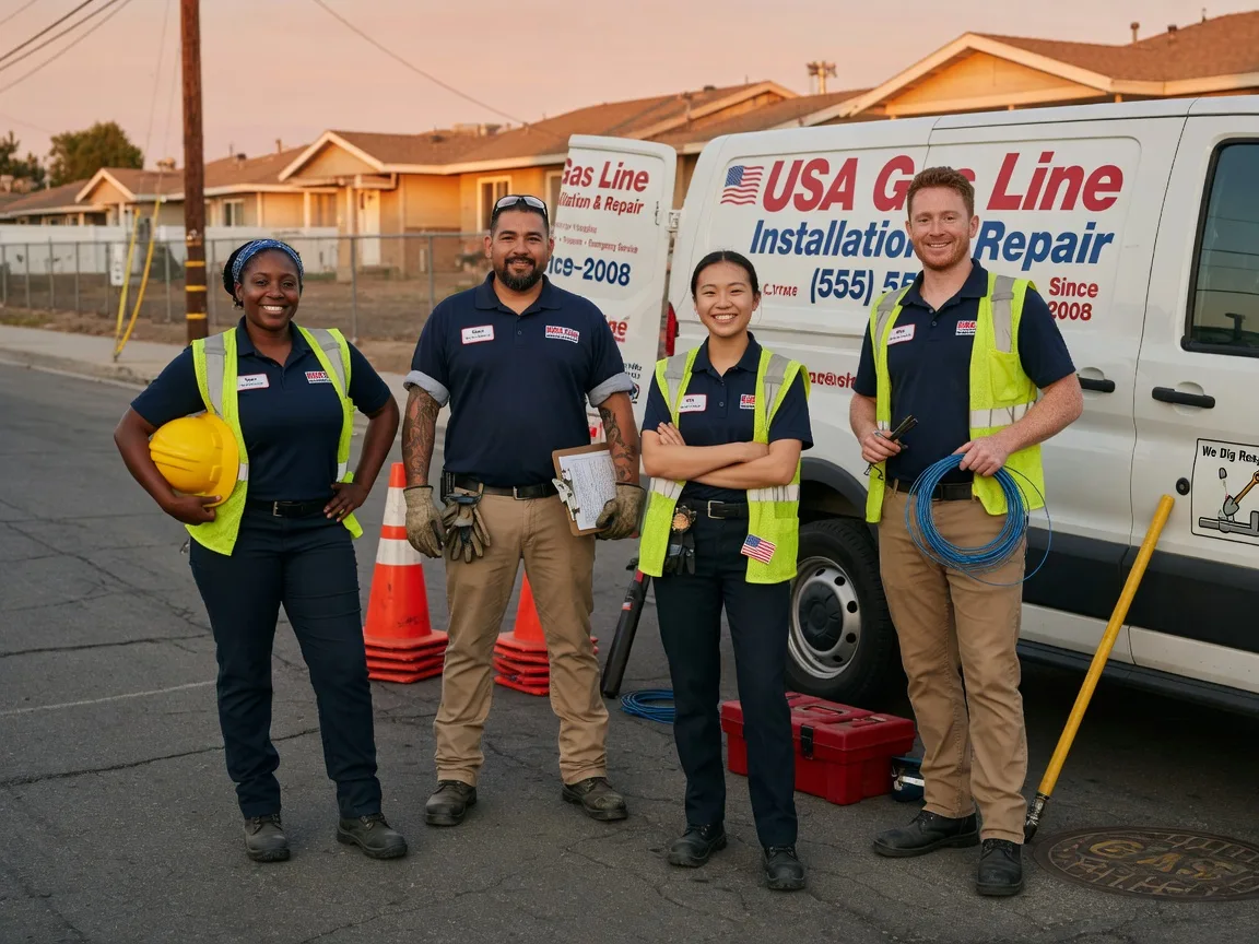 Gas Line Installation company in Dix, NE